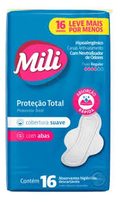 TOALLITA MILI SUAVE X 8 C ALAS