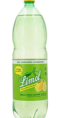 LIMOL  LIMA 2 LITROS SIN AZUCAR X 6