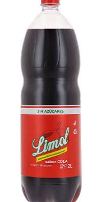 LIMOL  COLA 2 LITROS SIN AZUCAR X 6