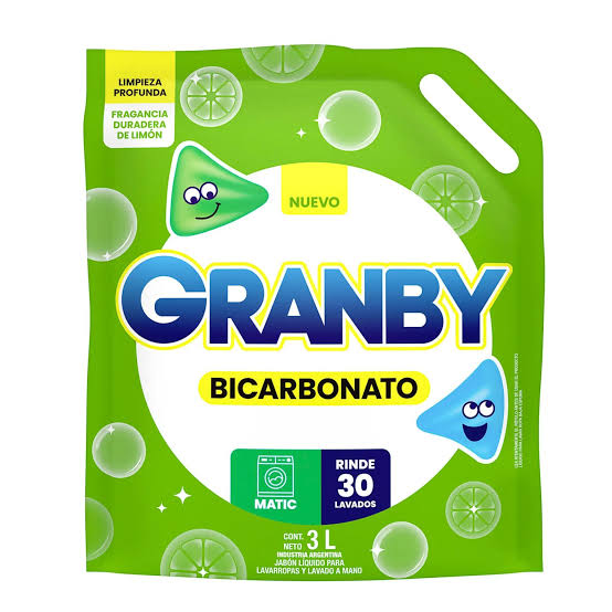 JABON GRANBY POLVO 3 KILOS