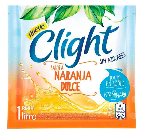 JUGOS CLINGHT NARANJA DULCE X 20