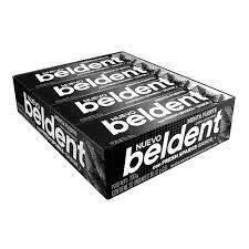 CHICLE BELDENT NEGRO X 20