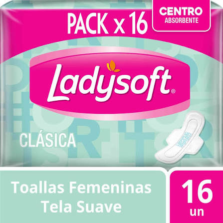 TOALLAS LADYSOFT X 16