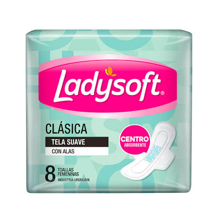 TOALLAS LADYSOFT X 8