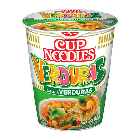 SOPA CUP VERDURAS