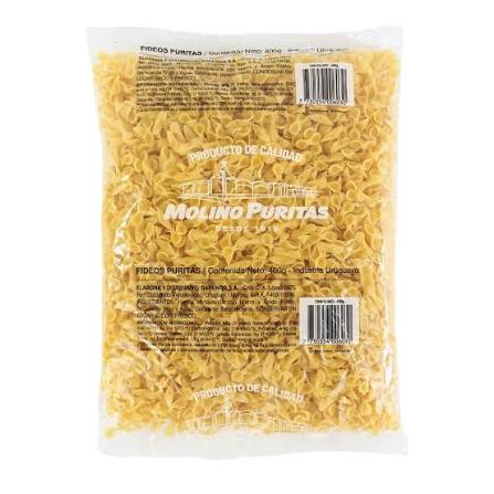 FIDEO PURITA 400 GRS TRIPOLINO SEMOLA