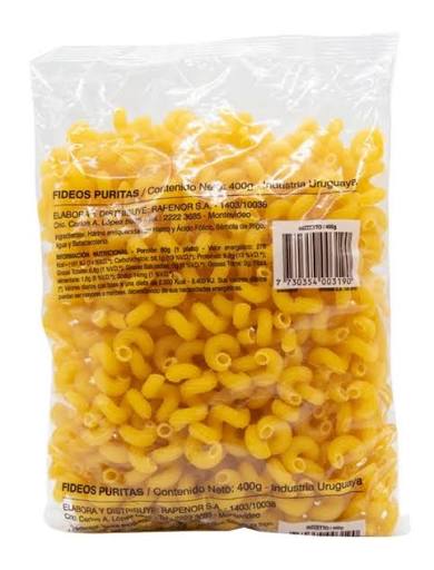 FIDEO PURITA 400 GRS  RIZZETO SEMOLA